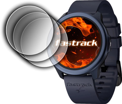 EJZATI Screen Guard for FASTRACK REVOLTT FR1 SMARTWATCH SCREEN GUARD(Pack of 3)