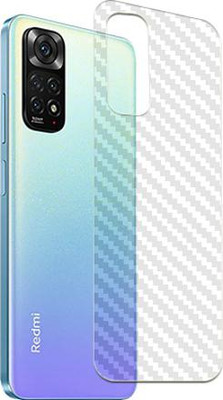 ARBAN Xiaomi Redmi Note 11 Back Carbon Fiber Skin Mobile Skin(Transparent)