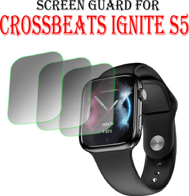 EJZATI Screen Guard for CROSSBEATS IGNITE S5 SMARTWATCH(Pack of 3)
