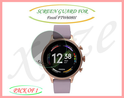 XAZE Screen Guard for Fossil FTW6080I Smartwatch(Pack of 2)
