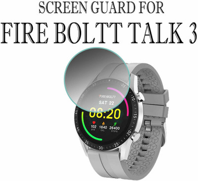 hirdesh Screen Guard for Fire Boltt Talk 3 32.5MM(Pack of 1)