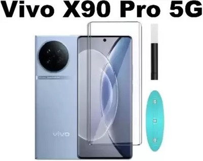 LIKEDESIGN Front and Back Screen Guard for Vivo X90 Pro 5G(Pack of 1)