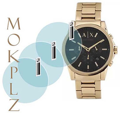 MOKPLZ Screen Guard for AX2095 ANALOG WATCH(Pack of 3)
