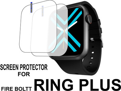 TWUAOP Screen Guard for FIRE BOLTT RING PLUS(Pack of 2)