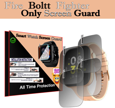 daffin Screen Guard for Fire Boltt Fighter(Pack of 4)