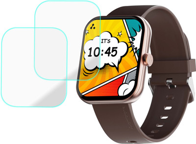 MOKPLZ Screen Guard for AMBRANE WISE EON MAX SMARTWATCH(Pack of 2)
