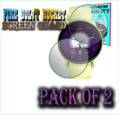 daffin Screen Guard for Fire-Bolt Rocket(Pack of 2)