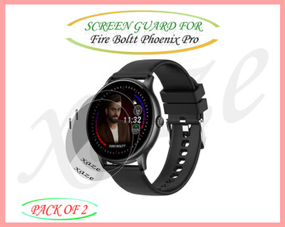 XAZE Screen Guard for Fire Boltt Phoenix Pro Smartwatch(Pack of 2)