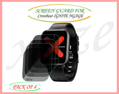 XAZE Screen Guard for Crossbeat IGNITE NGAGE(Pack of 4)