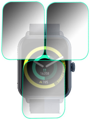 HIDEOUS Screen Guard for DIZO Watch D2(Pack of 3)