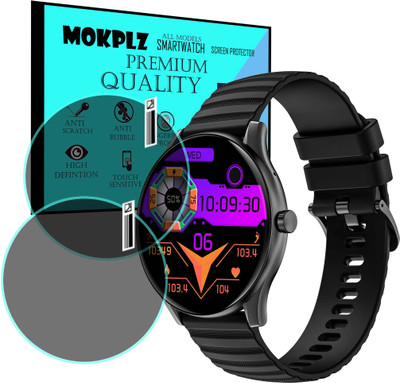 MOKPLZ Screen Guard for GIZMORE ORBIT MAX SMARTWATCH(Pack of 2)