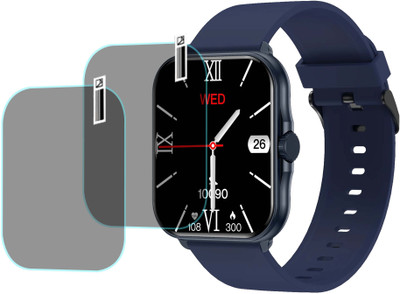 MOKPLZ Screen Guard for FIRE BOLTT ETERNO SMARTWATCH(Pack of 2)