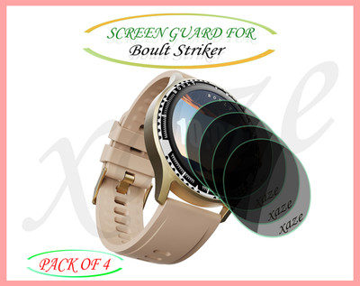 XAZE Screen Guard for Boult Striker Smartwatch(Pack of 4)