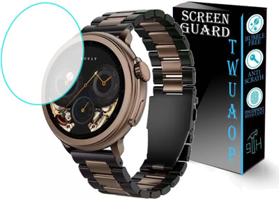 TWUAOP Screen Guard for BOULT CROWN R SMARTWATCH(Pack of 1)