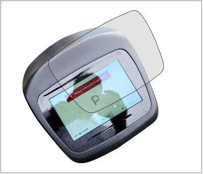 RJVON Screen Guard for EV Speedometer screen Protector For (Ola S1 Air)(Pack of 1)