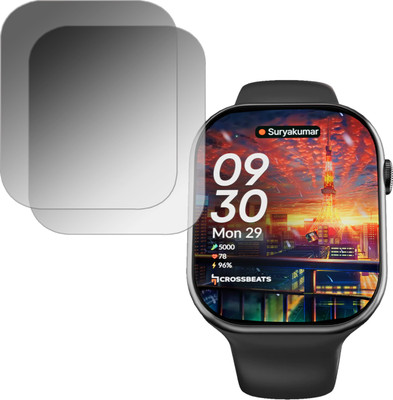 ejzatex Screen Guard for CROSSBEATS IGNITE NEXUS SMARTWATCH, SCREEN GUARD(Pack of 2)