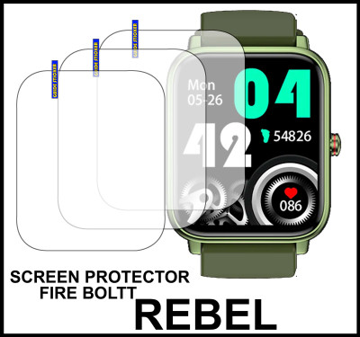 TWUAOP Screen Guard for FIRE BOLTT REBEL(Pack of 3)