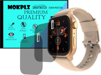 MOKPLZ Screen Guard for FIRE BOLTT RISE SMARTWATCH(Pack of 2)