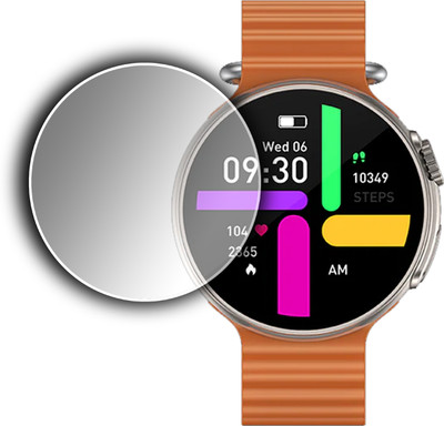ejzatex Screen Guard for FIRE BOLTT ASTEROID SMARTWATCH, SCREEN GUARD(Pack of 1)