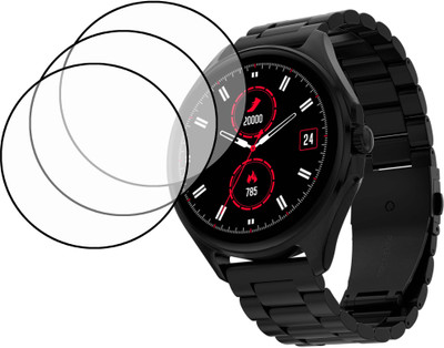MOKPLZ Screen Guard for FIRE BOLTT APOLLO 3 SMARTWATCH(Pack of 3)