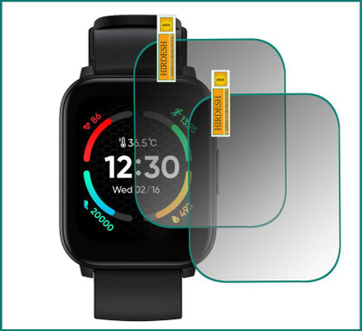 HIDEOUS Screen Guard for Realme TechLife Watch S100(Pack of 2)