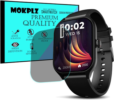 MOKPLZ Screen Guard for BEATXP MARV RAZE SMARTWATCH(Pack of 1)