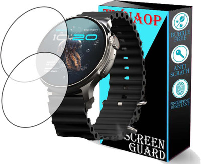 TWUAOP Screen Guard for BOULT ROVER ULTRA SMARTWATCH(Pack of 2)