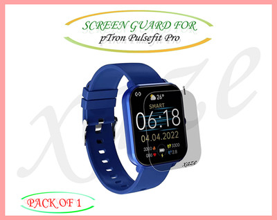 XAZE Screen Guard for pTron Pulsefit Pro Smartwatch(Pack of 1)