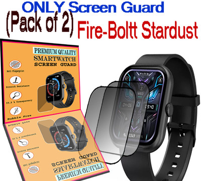 HIDEOUS Screen Guard for Fire Boltt Stardust(Pack of 2)