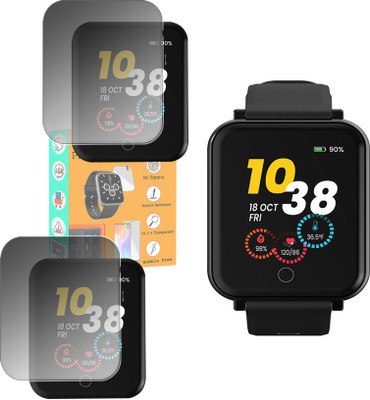 EZGER Screen Guard for GOQii smart vital plus smart(Pack of 2)