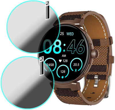 MOKPLZ Screen Guard for GIZMORE PRIME SMARTWATCH(Pack of 2)