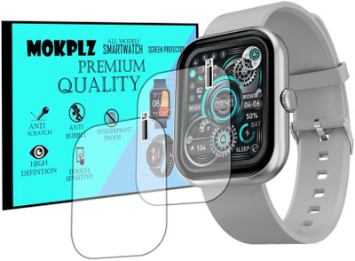 MOKPLZ Screen Guard for FIRE BOLTT STARDUST SMARTWATCH(Pack of 2)