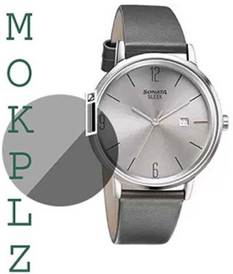 MOKPLZ Screen Guard for SONATA SLEEK ANALOG GREY DIAL(Pack of 1)