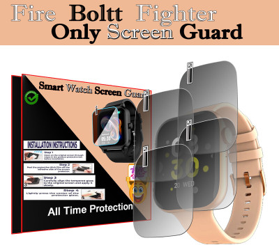 daffin Screen Guard for Fire Boltt Fighter(Pack of 4)