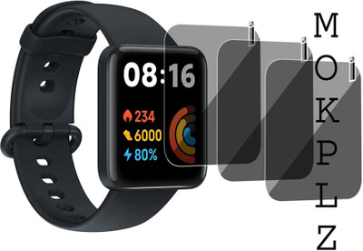 MOKPLZ Screen Guard for XIAOMI REDMI WATCH 2(Pack of 3)