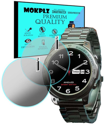 MOKPLZ Screen Guard for FIRE BOLTT DAGGER LUXE SMARTWATCH(Pack of 2)