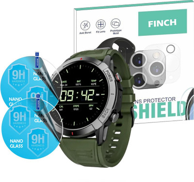 KANCHA Screen Guard for FIRE BOLTT MARSHAL SMARTWATCH(Pack of 2)