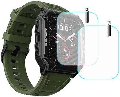 MOKPLZ Screen Guard for BOAT WAVE ARMOUR 2 SMARTWATCH(Pack of 2)