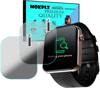 MOKPLZ Screen Guard for BOULT DIVE PRO SMARTWATCH(Pack of 2)