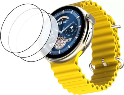 TWUAOP Screen Guard for FIRE BOLTT CYCLONE PRO SMARTWATCH(Pack of 3)