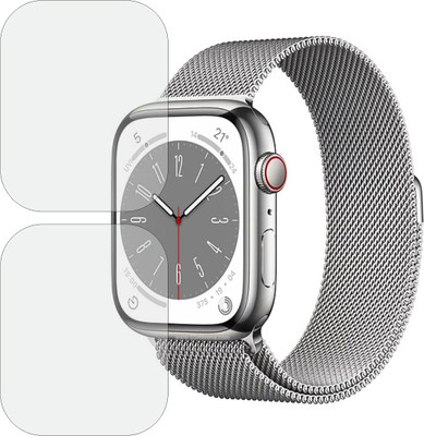MOBART Edge To Edge Screen Guard for Apple Watch Series 8 41mm Gps Plus Cellular(Pack of 2)