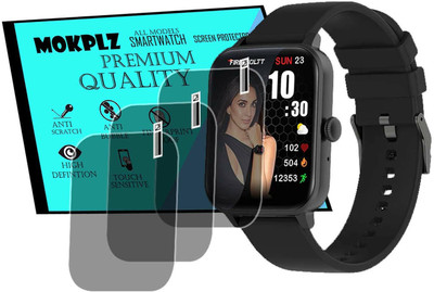 MOKPLZ Screen Guard for FIRE BOLTT FALCON SMARTWATCH(Pack of 3)