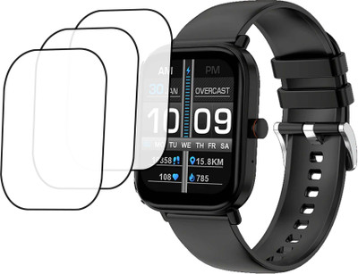 TWUAOP Screen Guard for FIRE BOLTT NINJA PRO MAX ULTRA SMARTWATCH(Pack of 3)