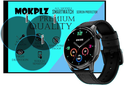 MOKPLZ Screen Guard for NOISE NOISEFIT CREW PRO SMARTWATCH(Pack of 3)