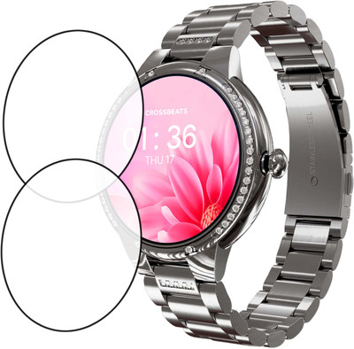 TWUAOP Screen Guard for CROSSBEATS DIVA SMARTWATCH(Pack of 2)
