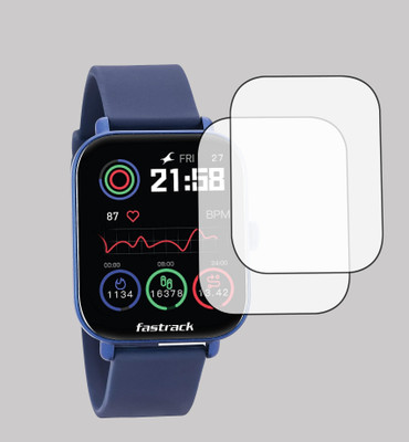 ejzatex Screen Guard for FASTRACK REFLEX VOX 2 SMARTWATCH, SCREEN GUARD(Pack of 2)