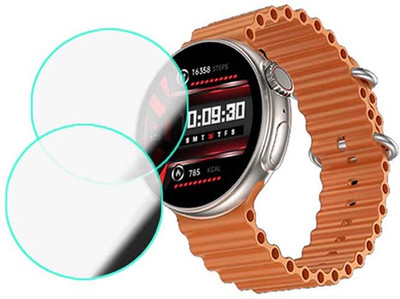 MOKPLZ Screen Guard for FIRE BOLTT ASTEROID SMARTWATCH(Pack of 2)
