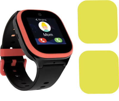 CUBES Screen Guard for Noise Scout Kids Watch | 1.40 Inch | Soft and Flexible | Touch Sensitive | Unbreakable | High Grade Ultra Thin TPU Film ( Not A Tempered Glass)(Pack of 2)