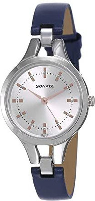 LIGHTWINGS Screen Guard for Sonata Steel Daisies Analog Silver Dial(Pack of 1)