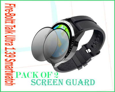 HIDEOUS Screen Guard for Fire-Boltt Talk Ultra(Pack of 2)